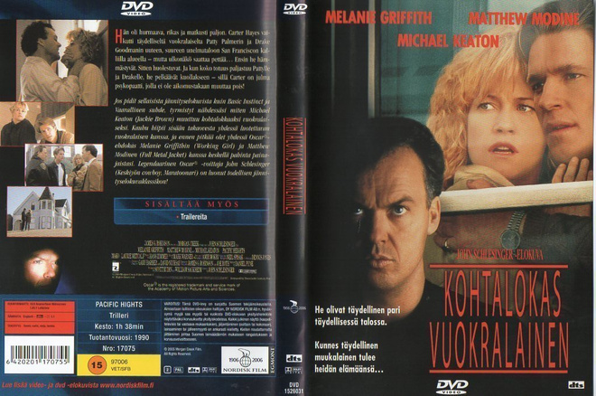 KOHTALOKAS VUOKRALAINEN	(35 986)	-FI-	DVD		michael keaton