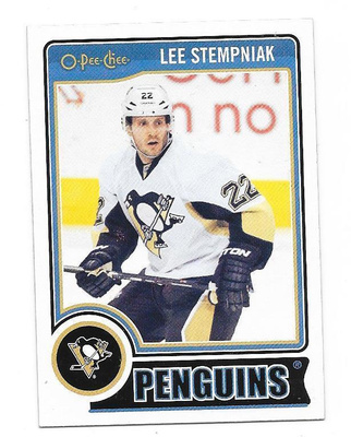 2014-15 OPC #190 Lee Stempniak Pittsburgh Penguins
