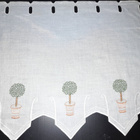 Brodeerattu verhokappa 46cm x 11 metriä - pikkukuva 1