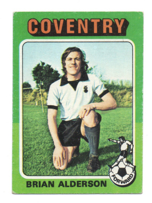 Purkkakuva Jalkapallo n:o 16 BRIAN ALDERSON. Coventry