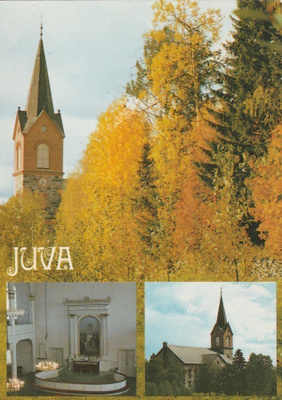 KIRKKOKORTTI - JUVAN KIRKKO - 2