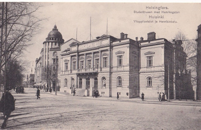 Helsinki, Ylioppilastalot  ja Henrikinkatu  b489