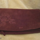 GANT ruskea mokkanahkainen Clutch käsilaukku, UUSI - pikkukuva 5