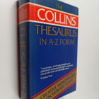 The Collins thesaurus : in A to Z form - pikkukuva 1