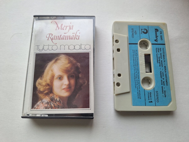 MERJA RANTAMÄKI - TYTTÖ MAALTA c-kasetti ( RARE )