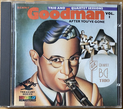 CD The Original Benny Goodman Trio & Quartet Sessions,Vol.1