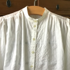 Valkoinen kotimainen vintage paitapusero ( arviolta L-koko ) - pikkukuva 3
