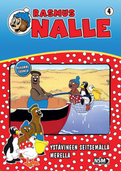Rasmus Nalle 4 - Ystävineen seitsemällä merellä DVD
