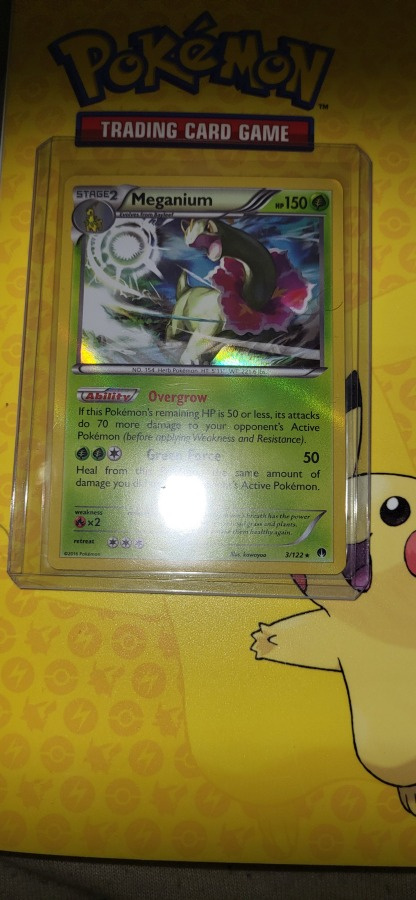 Meganium #3 Pokemon BREAKpoint (RARE HOLOGRAPHIC) card