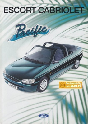 Ford Escort Cabriolet Pacific -esite, 1996