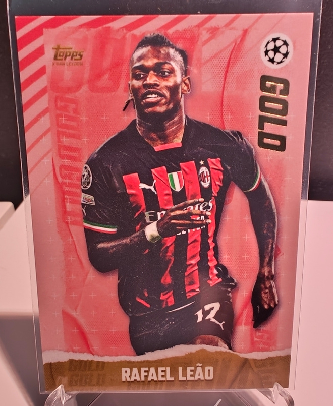 Rafael Leão - Topps Gold x Dan Leydon - AC Milan