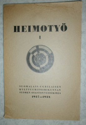 Heimotyö I, vuosikirja 1937 - 1938