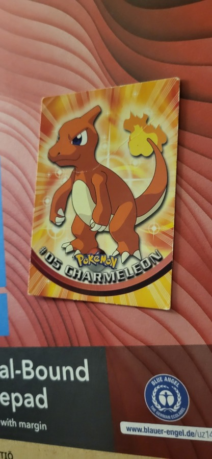 Charmeleon #5 Pokemon 1999 Topps TV card
