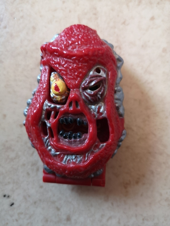 vintage 1992 Mighty Max Horror head