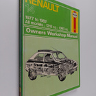 Ian Coomber ym. : Renault 14 Owners Workshop Manual - Mod... - pikkukuva 1