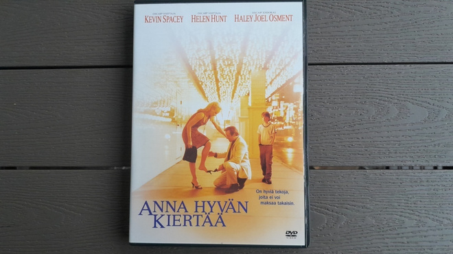 DVD: Anna Hyvän Kiertää (Kevin Spacey, Helen Hunt 2000)