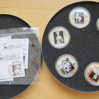 Cook Islands 6 x 5 $ 2011 PROOF Hopeaa 925 Hollywood Legends - pikkukuva 1