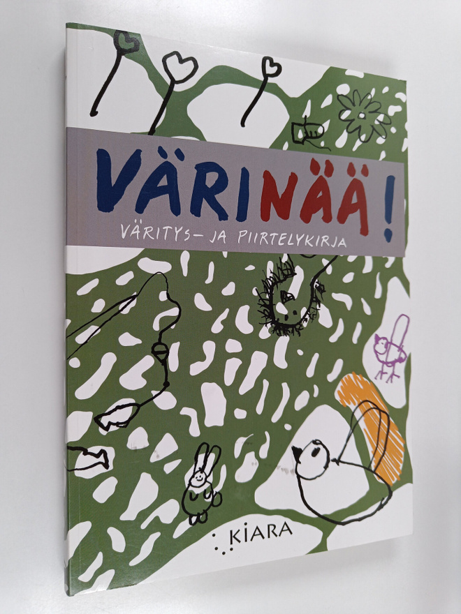 Värinää : väritys- ja piirtelykirja