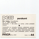Purkkakuva Pesäpallo n:o 44 KARI KELKKA Puna-Mustat - pikkukuva 2