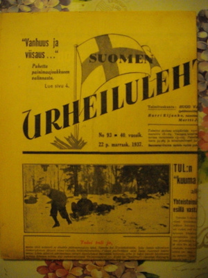 Suomen Urheilulehti Nro 93/1937 (30.9)