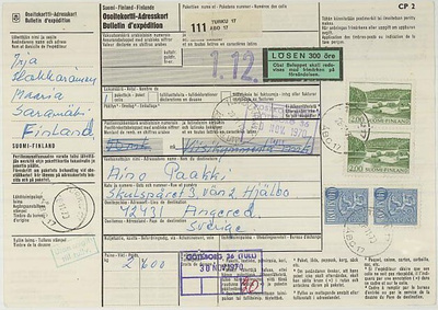 1970 paketti Ruotsiin