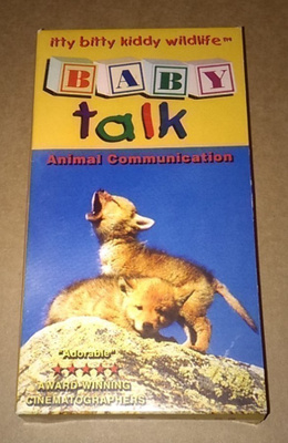 BABY ANIMALS BABY TALK VHS PUHUTTU SUOMEKSI