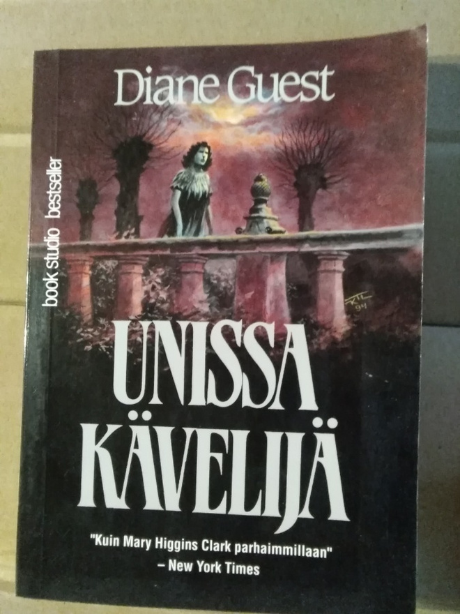 Diane Guest: Unissakävelijä -pokkari-
