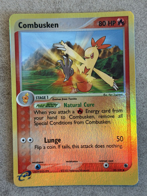 Pokémon Combusken 28/109 Reverse Holo EX Ruby & Sapphire