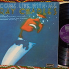 RAY CHARLES - Come Live With Me - LP 1974 soul EX - pikkukuva 1