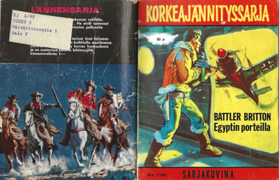KORKEAJÄNNITYSSARJA 16/1961 Battler Brittonin kaksoisolento