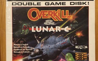 Amiga CD32: Overkill & Lunar-C *UUSI*