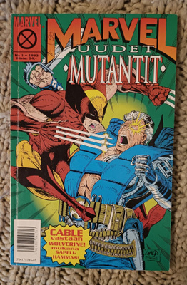 Marvel Uudet mutantit 1 / 1993 sarjakuva