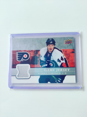 Kimmo Timonen 08-09 UD Game Jersey