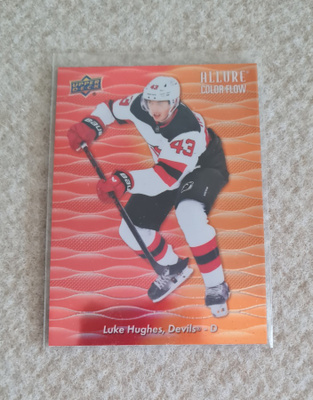 2023-24 Upper Deck Allure Color Flow #CF-28 Luke Hughes
