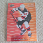 2023-24 Upper Deck Allure Color Flow #CF-28 Luke Hughes - pikkukuva 1