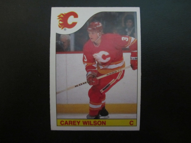 EX HIFK CAREY WILSON 1985-86 O-Pee-Chee #191