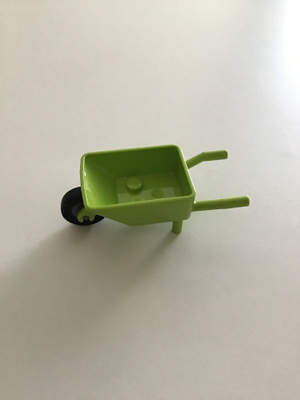 Lego vihreät kottikärryt