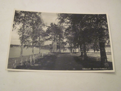 VANHA Postikortti Iisalmi 1950-l Alkup.Mallikappale