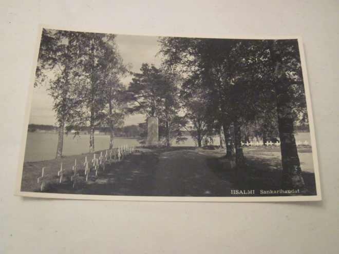VANHA Postikortti Iisalmi 1950-l Alkup.Mallikappale