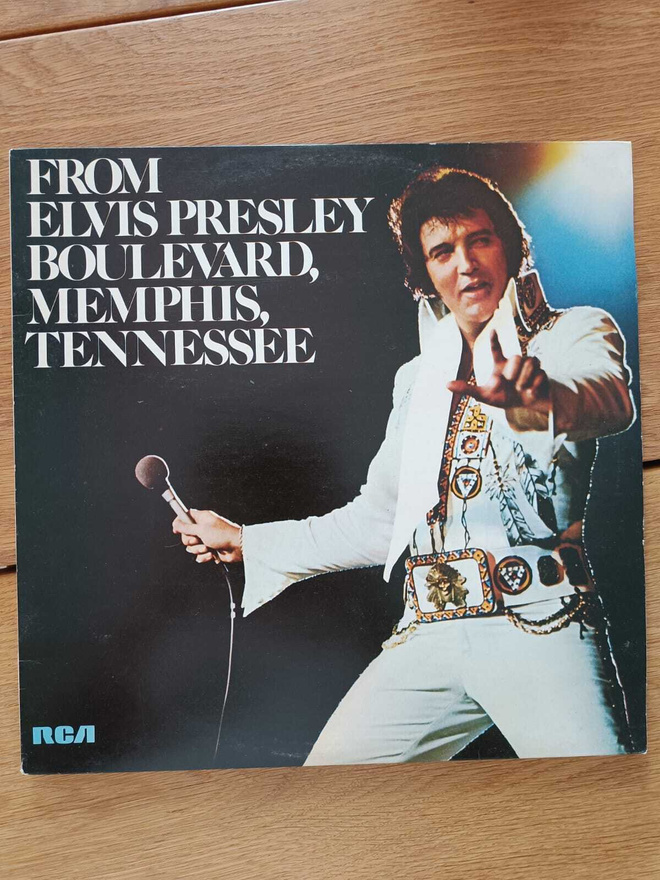 AUCTION - ELVIS FROM ELVIS PRESLEY BOULEVARDLP UK -76