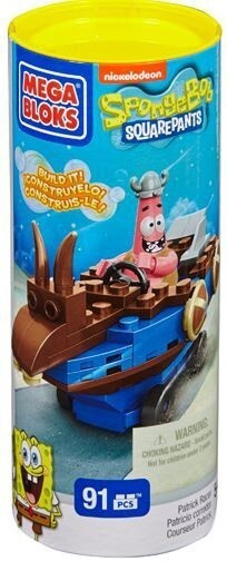 Megabloks: SpongeBob Squarepants: Patric Racer (Uusi)