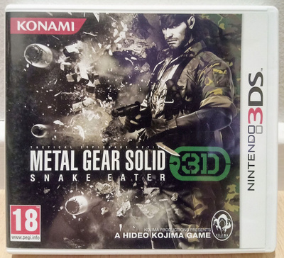 3DS: Metal Gear Solid 3D Snake Eater CIB