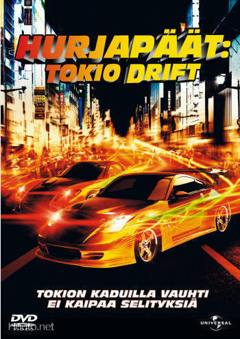 Hurjapäät: Tokio drift (DVD) ALE! -40%!