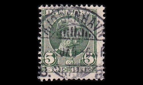 Tanska 47 o Christian IX 5 öre (1904)