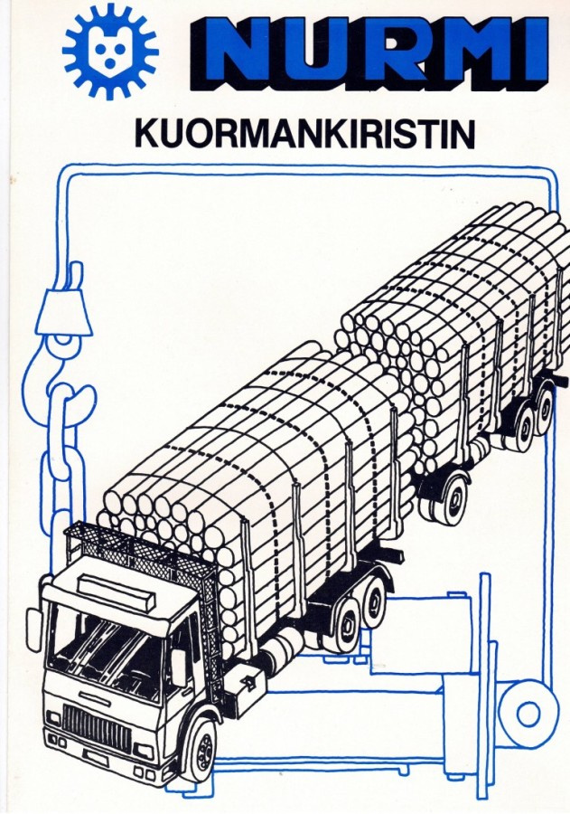 Esite Nurmi kuormankiristin puutavara-auto