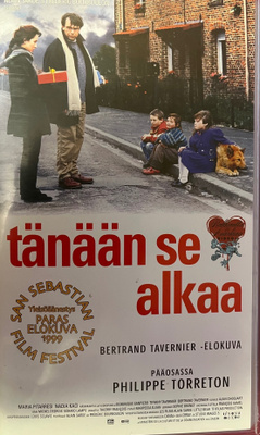 TÄNÄÄN SE ALKAA (Bertrand Tavernier) Suomi VHS