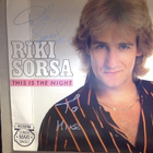 RIKI SORSA :: THIS IS THE NIGHT :: VINYYLI  MAXI 12"  Signed - pikkukuva 1