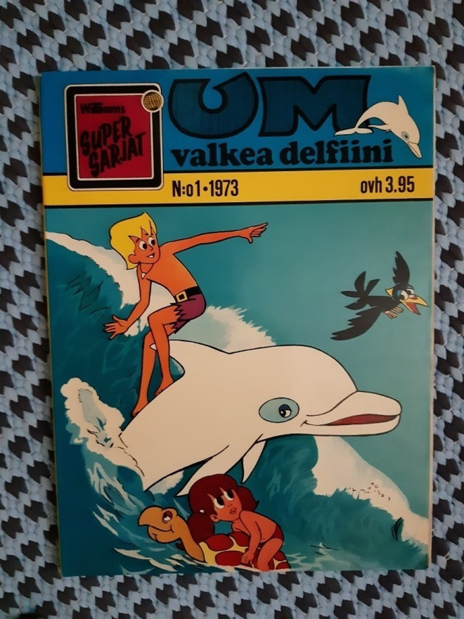 Um valkea delfiini Williamsin supersarjat 1/1973 HYVÄ!!