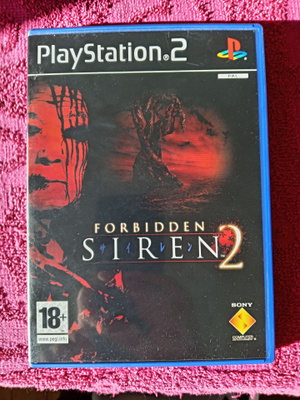 Forbidden Siren 2 CIB (Ohjekirjassa mm. suomea)