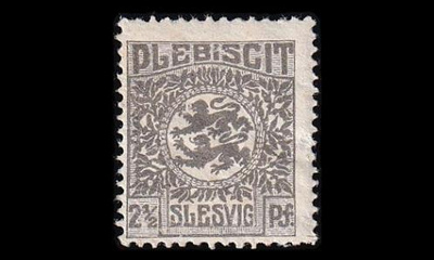 Slesvig 1 ** Vaakuna 2 1/2 Pf (1920)
